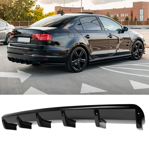 Glossy black rear - black,